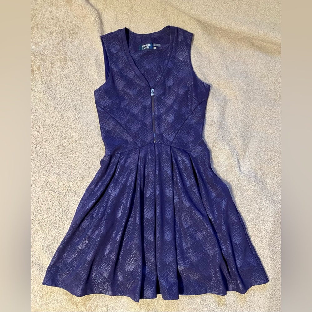 Guess purple dress